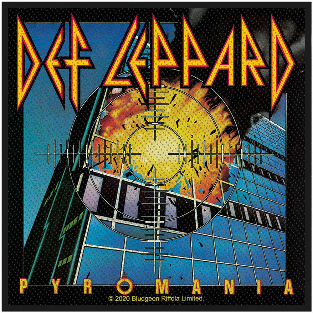 DEF LEPPARD PATCH: PYROMANIA