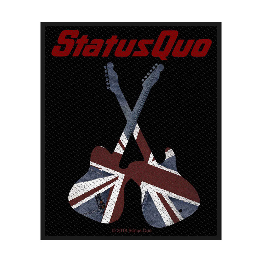 STATUS QUO PATCH: GUITARS