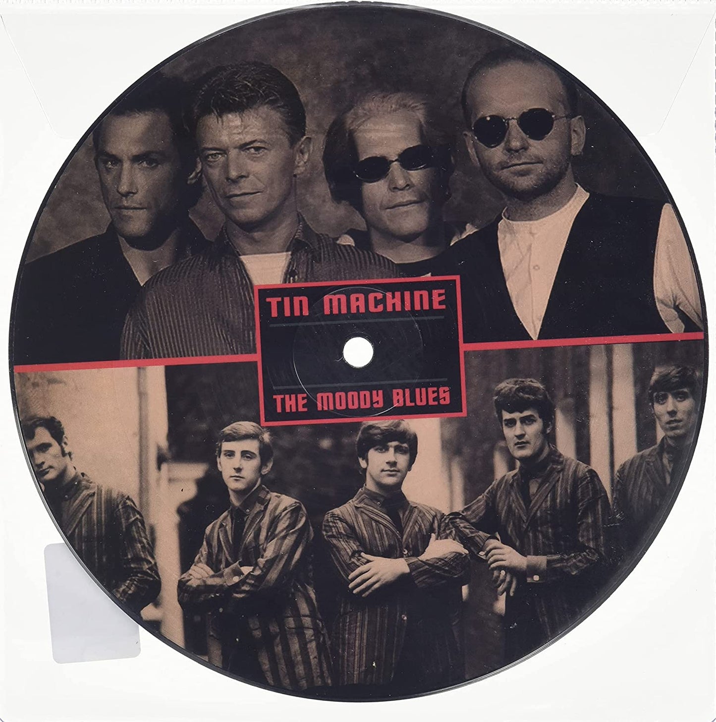 Tin Machine / The Moody Blues – Go Now - PICTURE DISC VINYL 7" - NEW