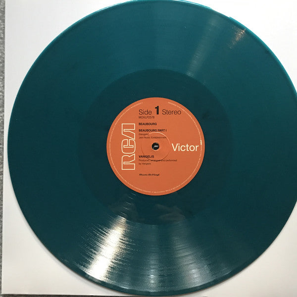 Vangelis – Beaubourg - AQUAMARINE COLOURED VINYL 180 GRAM LP
