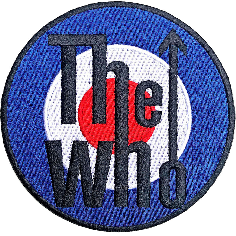 THE WHO PATCH: TARGET LOGO BORDERED