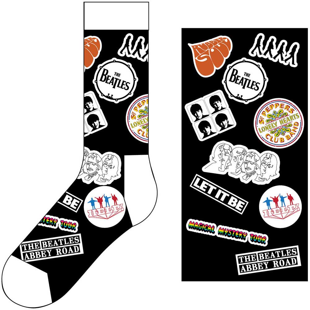 THE BEATLES ANKLE SOCKS: ICONS
