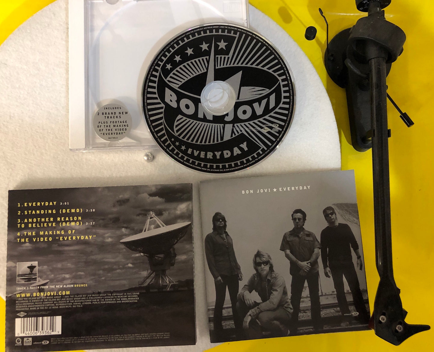 Bon Jovi Everyday CD SINGLE CD 2 Issue