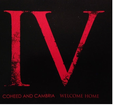 Coheed And Cambria Welcome Home PROMO Only Issue CD SINGLE