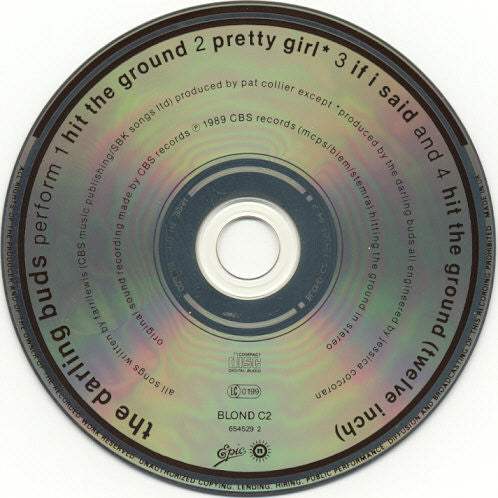 The Darling Buds – Hit The Ground - CD SINGLE (used)
