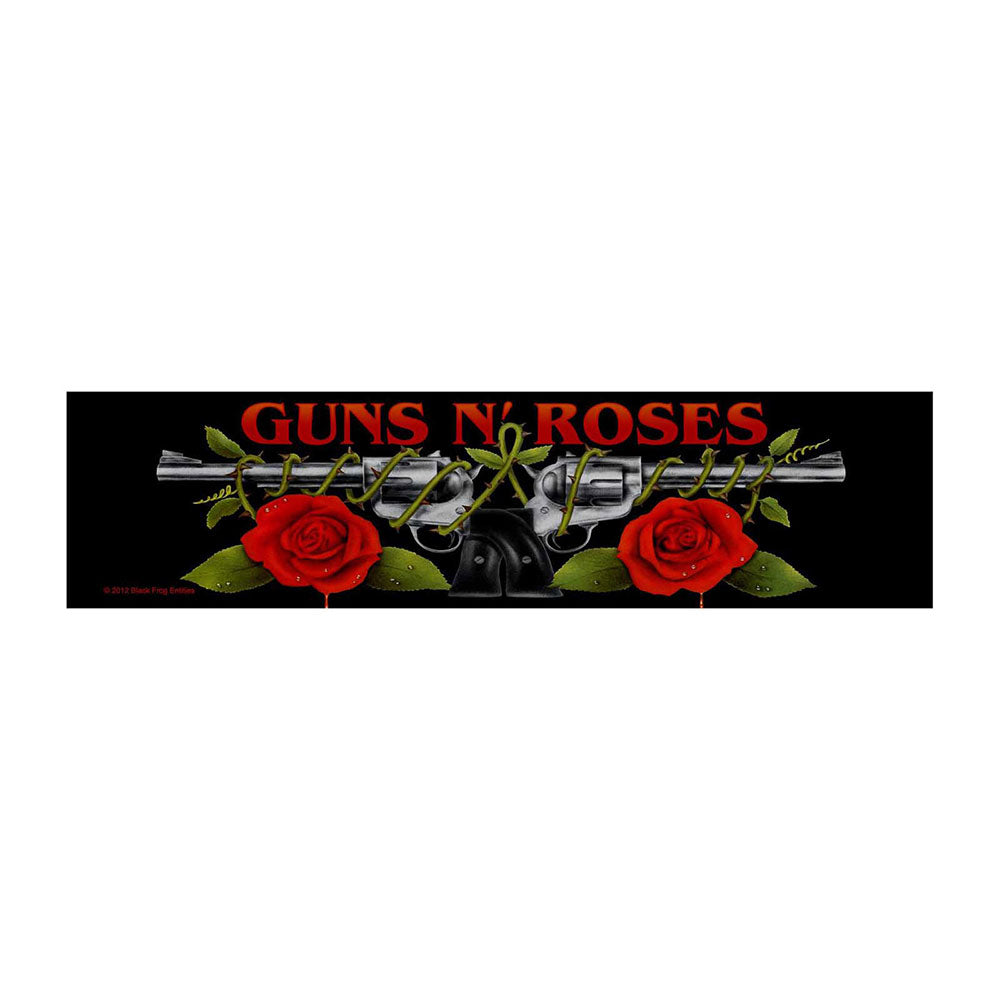 GUNS N' ROSES PATCH: LOGO/ROSES