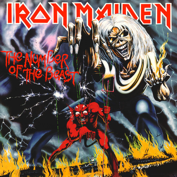 Iron Maiden The Number Of The Beast LP (WARNER)