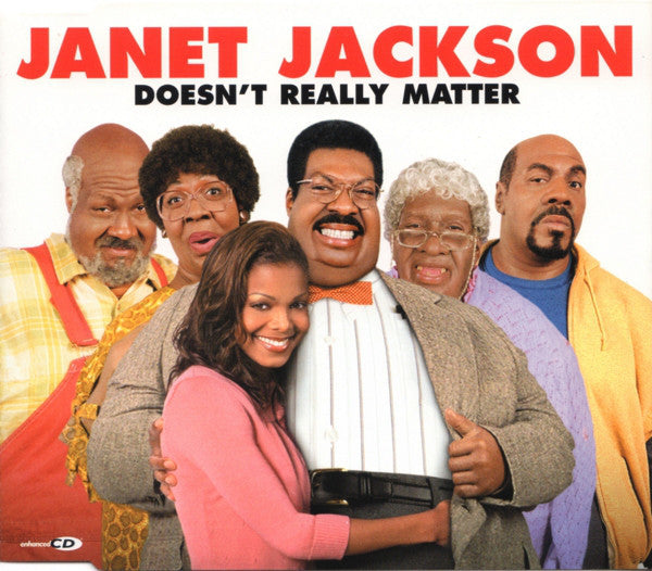 Janet Jackson Doesn't Really Matter CD SINGLE