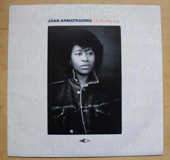 Joan Armatrading The Shouting Stage 7" in Picture Cover