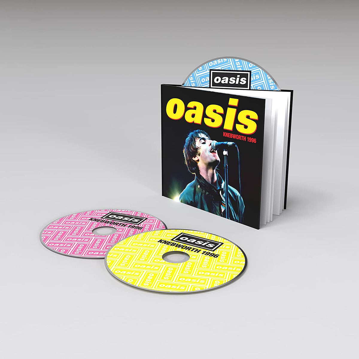 Oasis - Knebworth 1996 - 2 x CD ALBUM & DVD SET - NEW