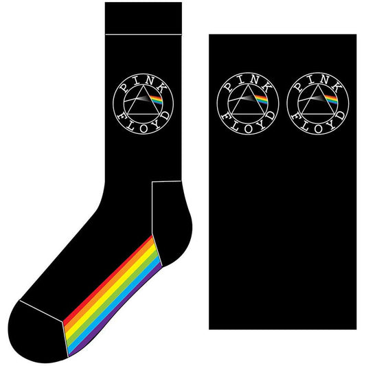 PINK FLOYD ANKLE SOCKS: SPECTRUM SOLE