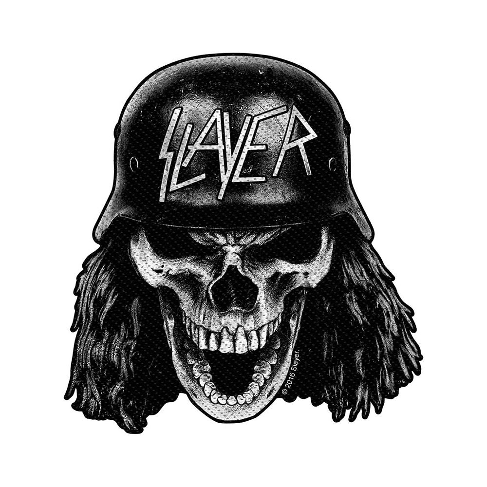 SLAYER PATCH: WEHRMACHT SKULL CUT OUT