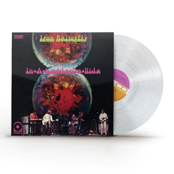 Iron Butterfly – In-A-Gadda-Da-Vida - CRYSTAL CLEAR COLOURED VINYL LP