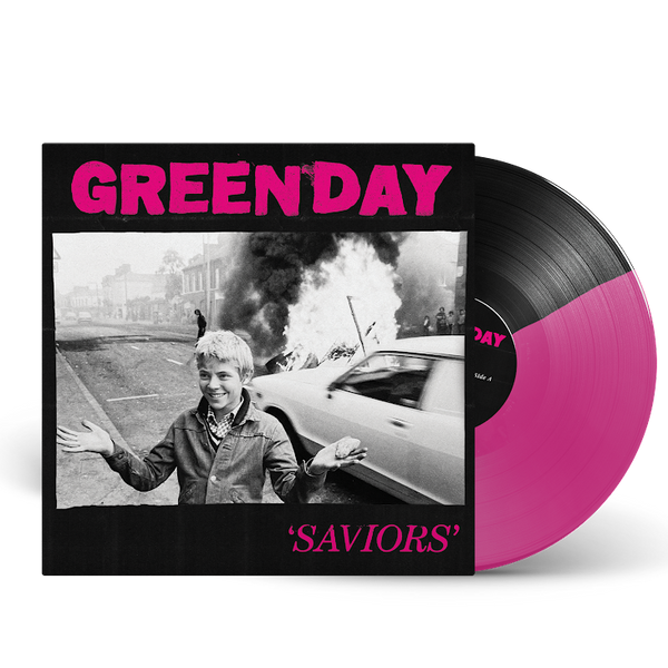 Green Day – Saviors - PINK + BLACK COLOURED VINYL LP