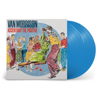 Van Morrison – Accentuate The Positive - 2 x BLUE COLOURED VINYL LP SET