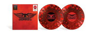 Aerosmith – Greatest Hits - 2 x RED MARBLED COLOURED VINYL LP SET