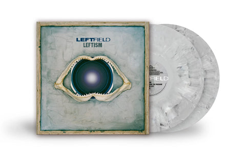 Leftfield – Leftism - 2 x WHITE + BLACK MARBLED COLOURED VINYL LP SET