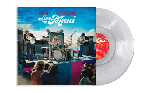Jimi Hendrix Experience – Live In Maui - CLEAR COLOURED VINYL LP