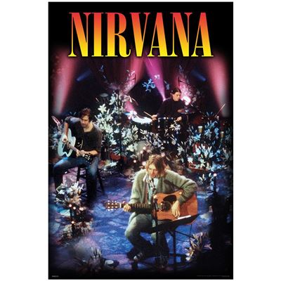 NIRVANA MAXI POSTER: UNPLUGGED