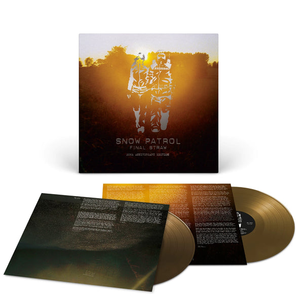 Snow Patrol – Final Straw - 2 x GOLD COLOURED VINYL LP SET - 20th Anniversary Edition