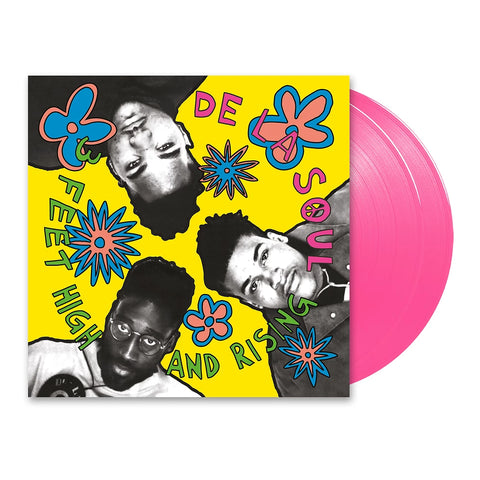 De La Soul – 3 Feet High And Rising - 2 x MAGENTA COLOURED VINYL LP SET