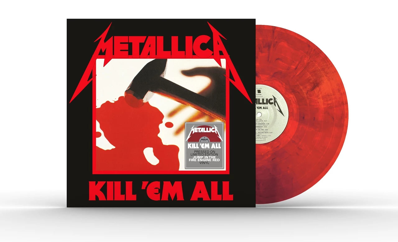 Metallica – Kill 'Em All - RED COLOURED VINYL LP