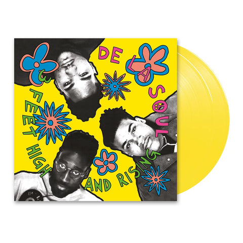 De La Soul – 3 Feet High And Rising - 2 x YELLOW COLOURED VINYL LP SET