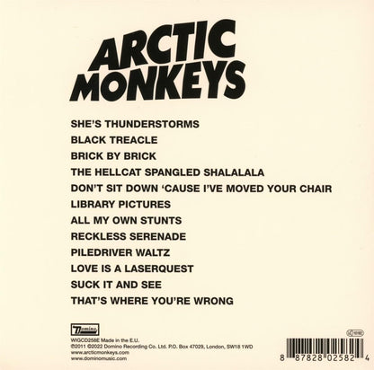 Arctic Monkeys – Suck It And See - CD ALBUM