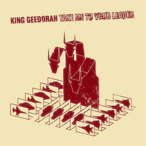 King Geedorah – Take Me To Your Leader - 2 x RED COLOURED VINYL LP SET