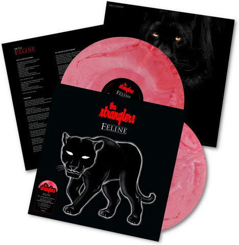 The Stranglers – Feline - 2 x RED & TRANSLUCENT MARBLE COLOURED VINYL LP SET