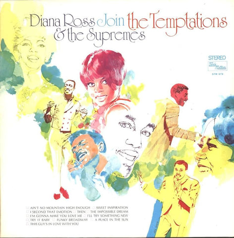 Diana Ross & The Supremes Join The Temptations - CD (card cover)
