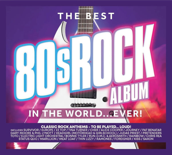 The Best 80s Rock Album In The World... Ever! - Various - 3 x CD SET