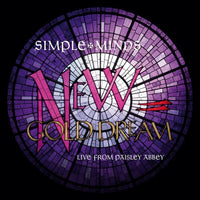 Simple Minds – New Gold Dream Live From Paisley Abbey - RED & BLACK MARBLED COLOURED VINYL LP