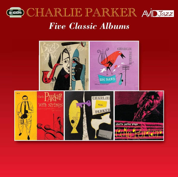 Charlie Parker – Five Classic Albums - 2 x CD ALBUM SET - NEW