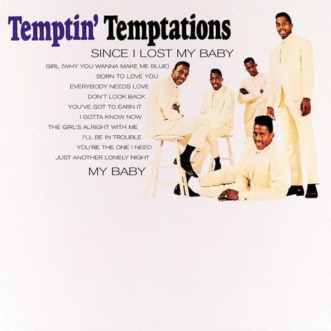 The Temptations – The Temptin' Temptations - CD (card cover)