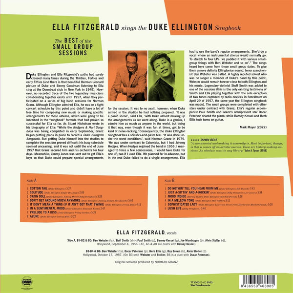 Ella Fitzgerald – Sings The Duke Ellington Songbook - 180 GRAM VINYL LP