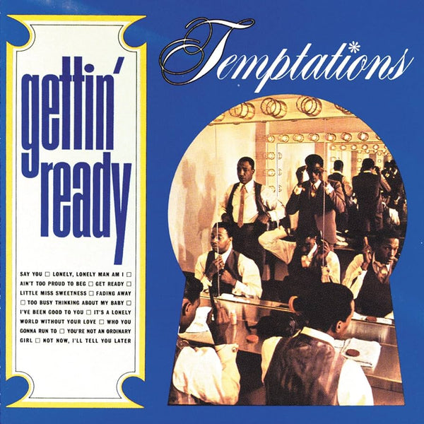 The Temptations – Gettin' Ready - CD (card cover)