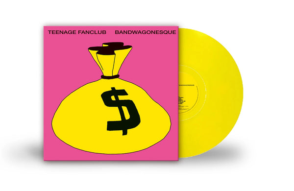 Teenage Fanclub – Bandwagonesque - TRANSPARENT YELLOW COLOURED VINYL LP (NAD23)