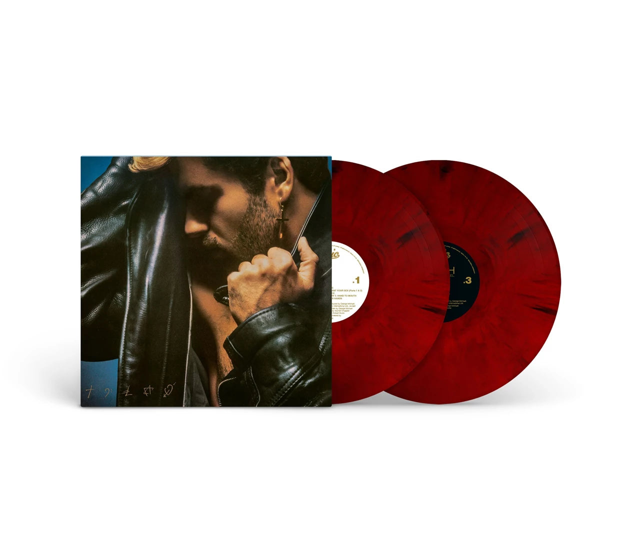 George Michael - Faith - 2 x RED & BLACK VINYL LP (NEW)