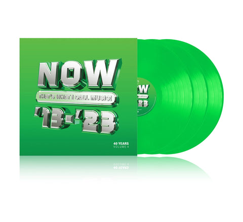 Now That's What I Call 40 Years, Volume 4 : 2013-2023 - 3 x GREEN COLOURED VINYL LP SET