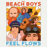 The Beach Boys – Feel Flows - 4 x BLUE & YELLOW COLOURED VINYL LP SET (used)