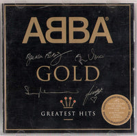 ABBA – Gold Greatest Hits - CD ALBUM - SIGNATURE EDITION (BLACK COVER) (used)