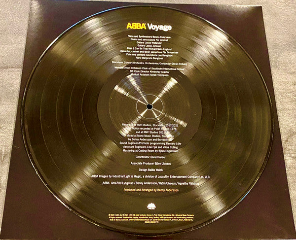 ABBA – Voyage- PICTURE DISC VINYL LP - Limited Edition