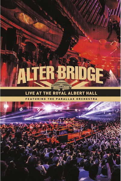 Alter Bridge – Live At The Royal Albert Hall - BLU-RAY, DVD & 2 x CD ALBUMS in DIGIPAK & SLIPCASE (used)