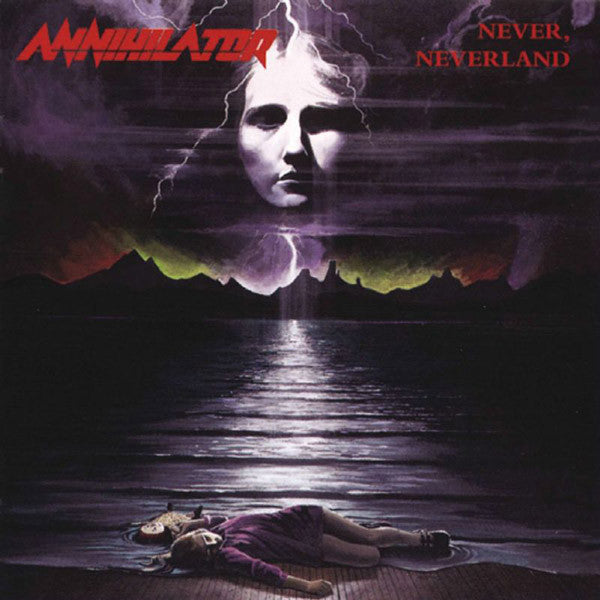 Annihilator – Never, Neverland - CD ALBUM on GOLD DISC (used)