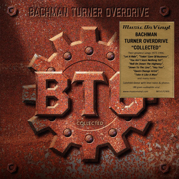 Bachman Turner Overdrive ‎– Collected - 2 x 180 GRAM VINYL LP SET (used)