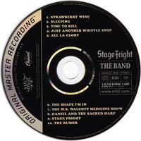 The Band – Stage Fright - SACD CD ALBUM - MOBILE FIDELITY (used)