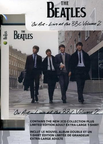 The Beatles – On Air - Live At The BBC Volume 2 - DELUXE 2 x CD & T Shirt BOX SET