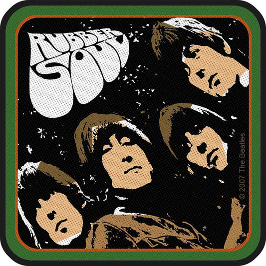 The Beatles Printed Patch: Rubber Soul Album