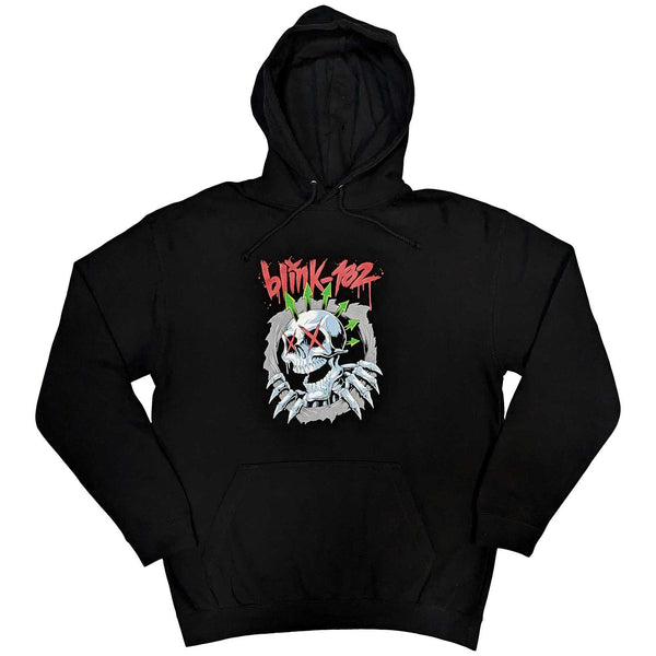 BLINK-182  HOODIE: SIX ARROW SKULL LARGE BLINKHD18MB03